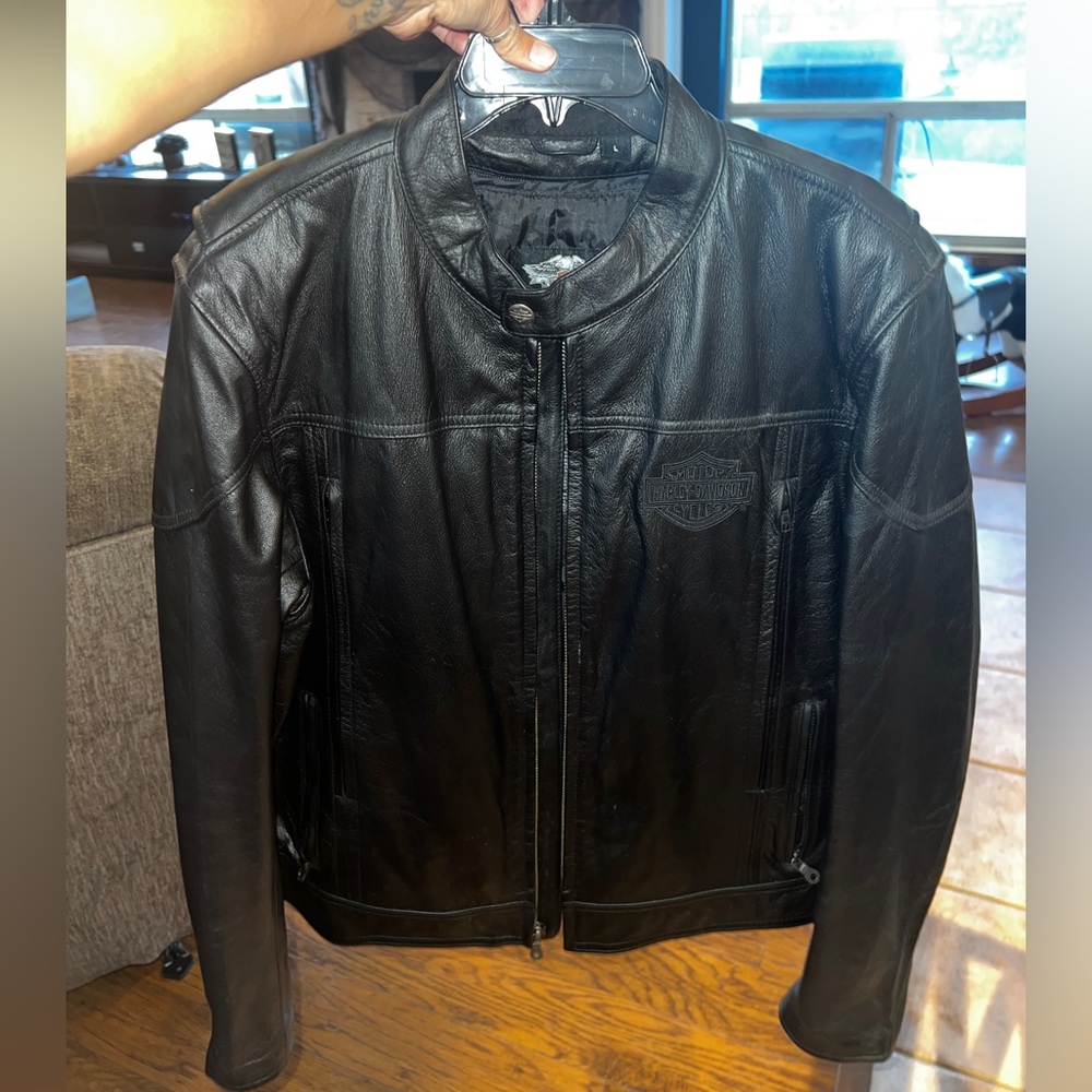 Men’s leather Harley Davidson jacket